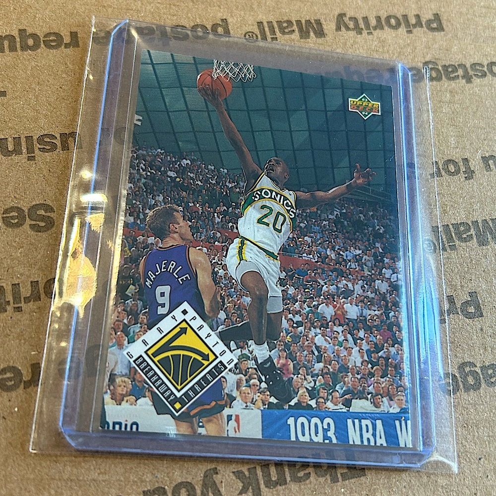Gary Payton ‘93 Upper Deck Card